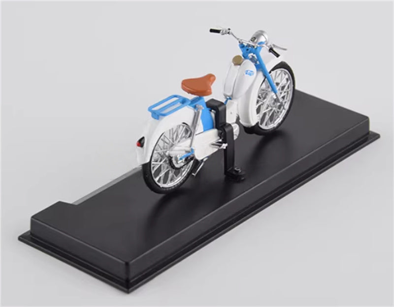Modimio Soviet 1960 Latvian light motorcycle Riga-1 motorcycle Pre-built Airliner Model Display view4