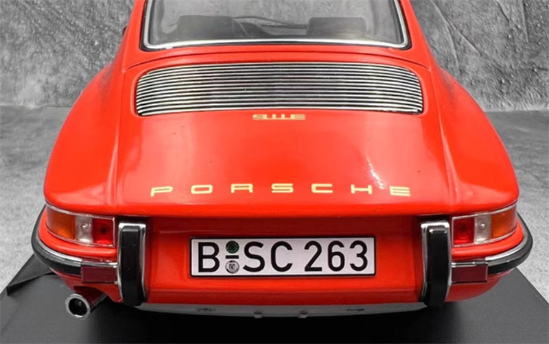 NOREV Porsche 911 901 1970 orange 1:18 Car Pre-built Model view5