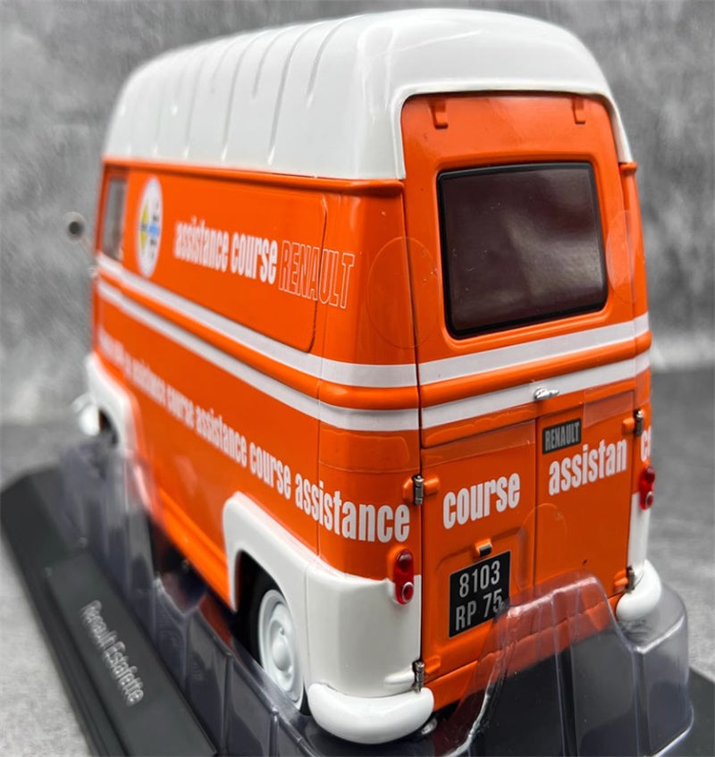 NOREV RENAULT ESTAFETTE ASSISTANCE COURSE 1967 orange 1:18 Car Pre-built Model view5