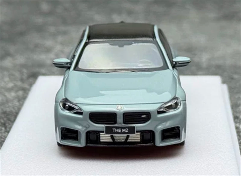 1:64 BMW M2 G87 Brooklyn Grey Howie Model DIECAST Civil Car Model