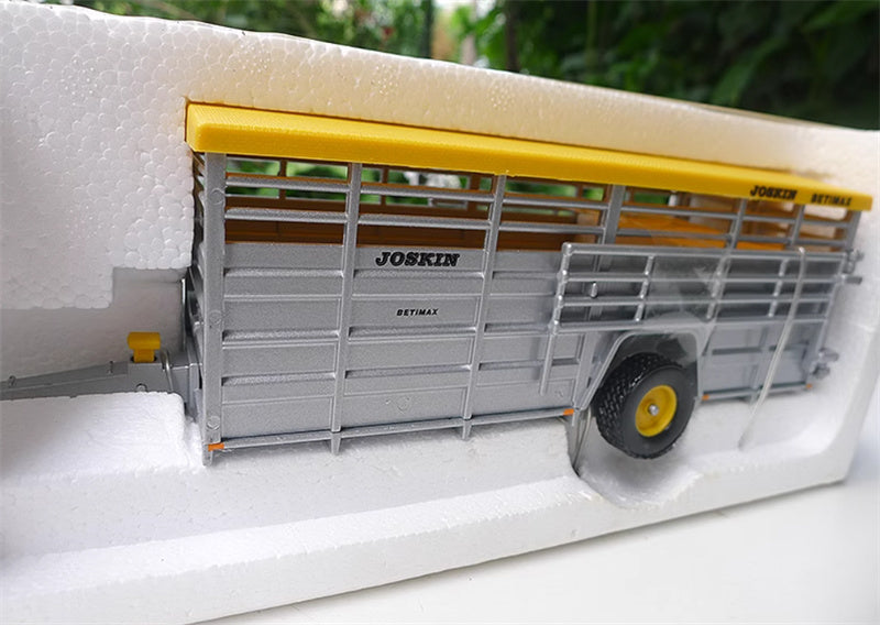 ROS Joskin Carro porta animali tractor trailer silver 1:32 Truck Accessories Pre-built Model