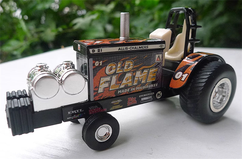 ERTL Allis Chalmers D21 Puller Tractor black 1:64 Truck Pre-built Model