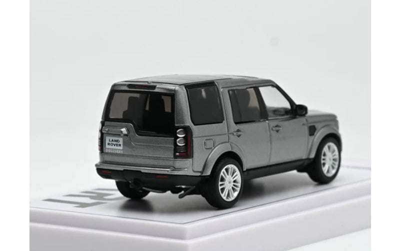 1:64 Land Rover Discovery 4 2014 Grey Silver Wheel Whelart   DIECAST Model