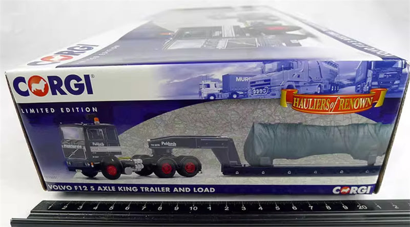 CORGI VOLVO F12 5 AXLE KING TRAILER AND LOAD PICKFORDS Haulage Division Limited Edition 1000PCS ONLY 1:50 Truck Pre-built Model