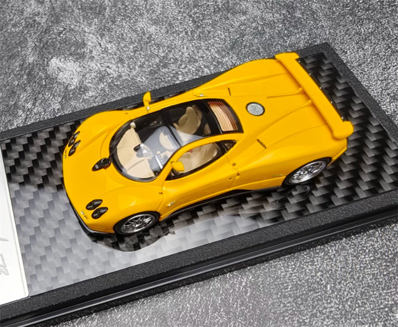 1:64 Pagani Zonda C12 Yellow LCD MODELS DIECAST Model