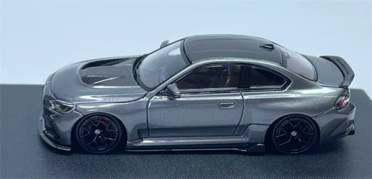1:64 BMW M2 Mk2 G87 Titanium Gray SW Limited Edition 499PCS ONLY DIECAST Civil Car Model