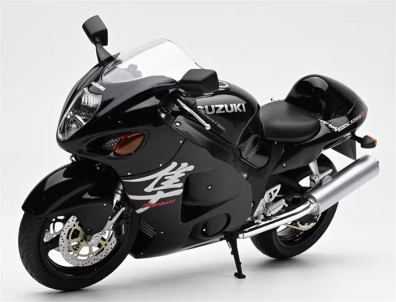 1:12 Suzuki GSX-1300R Hayabusa  Black  LCD MODELS  DIECAST motorcycle Model