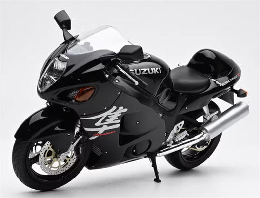 1:12 Suzuki GSX-1300R Hayabusa  Black  LCD MODELS  DIECAST motorcycle Model