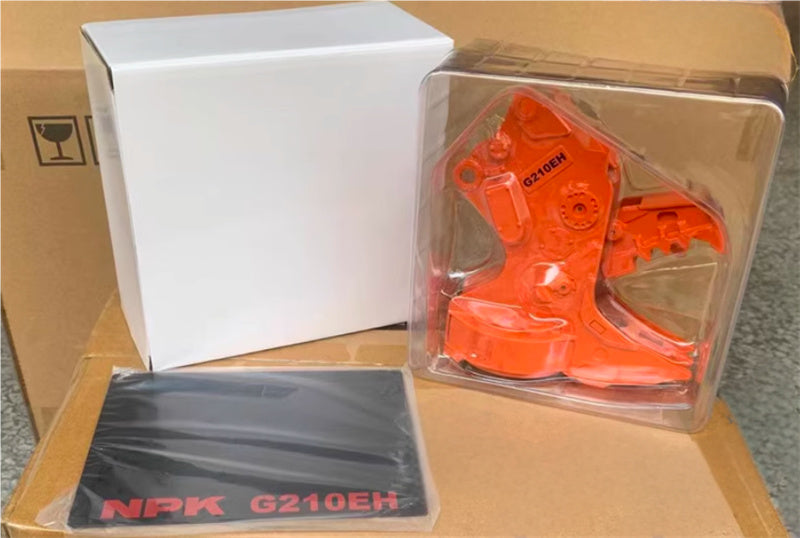 HITACHI NPK G210EH Excavator accessory large clamp Limited Edition 1:12 ACCESSORIES Pre-built Model