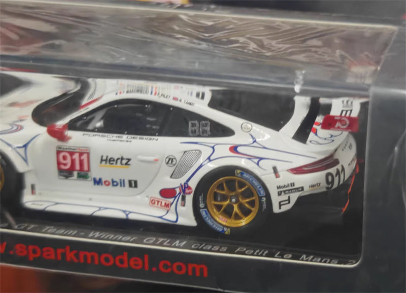 1:43 Spark Porsche 911 RSR Porsche GT Team Winner GTLM class Petit Le Mans 2018 view7
