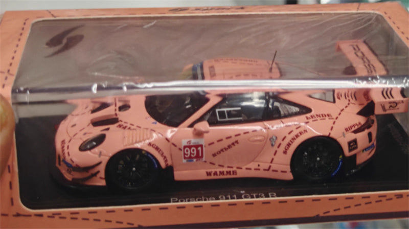 Spark Porsche 911 GT3R Limited Edition 1000PCS ONLY 1:43 Car Pre-built Model view8