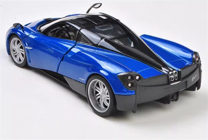 1:24 Pagani Huayra Supercar  Blue  WELLY  DIECAST Car Model