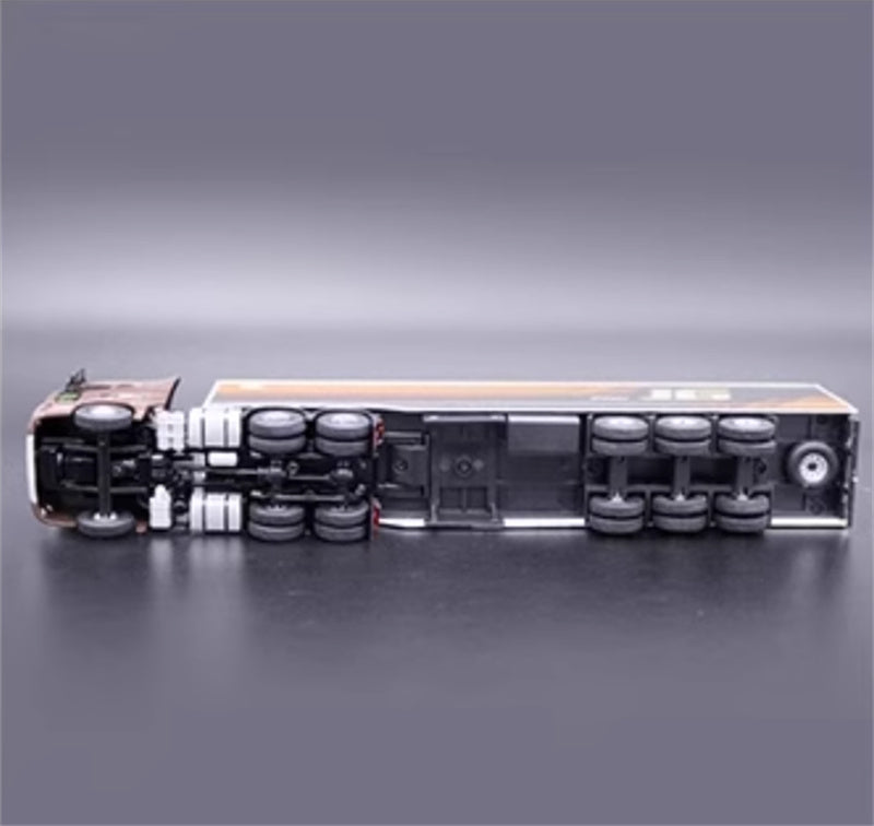 FAW Jiefang J6 container truck Coffee Gold 1:64 Truck Pre-built Model
