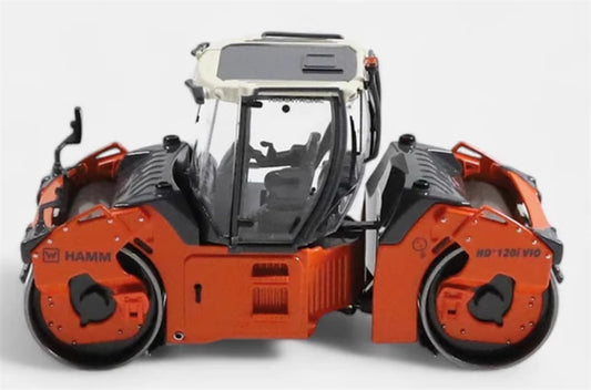 NZG Hamm HD+120i VIO Double Wheel Pavement Roller 1:50 Truck Pre-built Model
