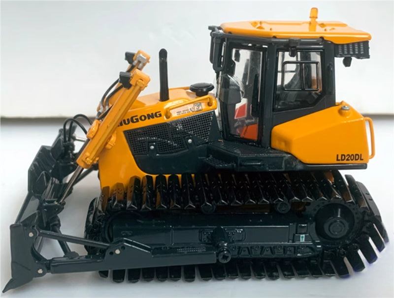 LIUGONG LD20DL Wetland Bulldozer Original yellow coating 1:50 Truck Pre-built Model