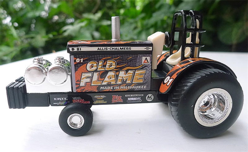 ERTL Allis Chalmers D21 Puller Tractor black 1:64 Truck Pre-built Model