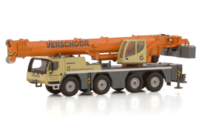 WSI LIEBHERR LTM 1120-4.1 Crane Verschoor hijskraanhuren 1:87 Truck Pre-built Model