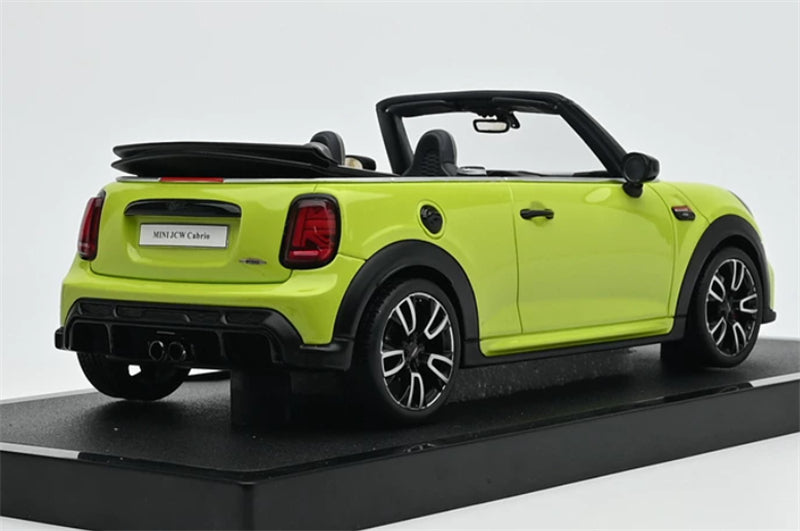 1:18 MINI COOPER JCW CABRIO ZESTY 2021 yellow OTTO Limited Edition Resin Model