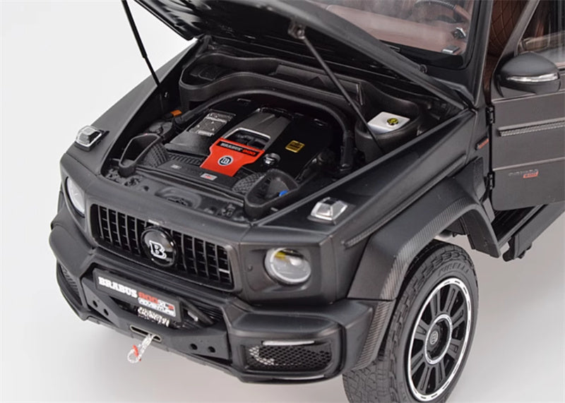 Almost Real Brabus G800 Adventure Edition XLP 2020 Pickup Matte black 1:18 Truck Pre-built Model view8