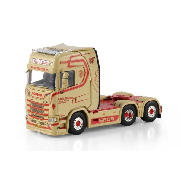 1:50 Scania PETER E. NIELSEN S Highline CS20H 6X2 WSI DIECAST Model