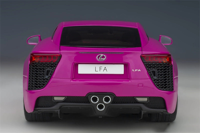 AUTOART LEXUS LFA Car pink 1:18 DIECAST car