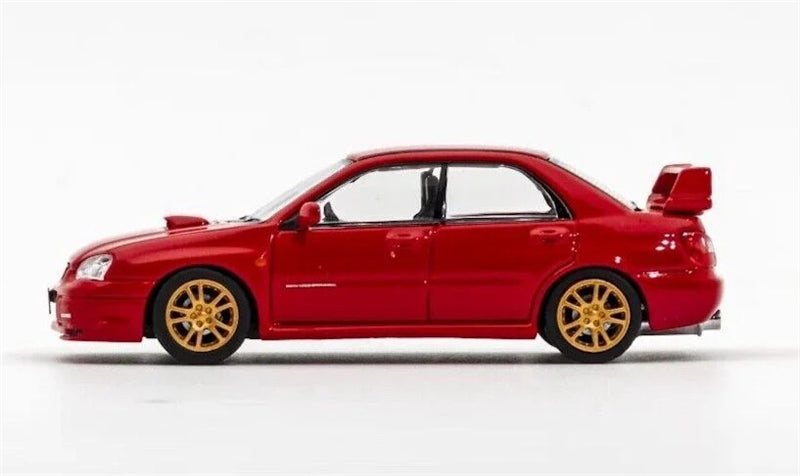 1:64 Subaru Impreza WRX STI 8th Generation Sedan  Red Furuya DIECAST Model