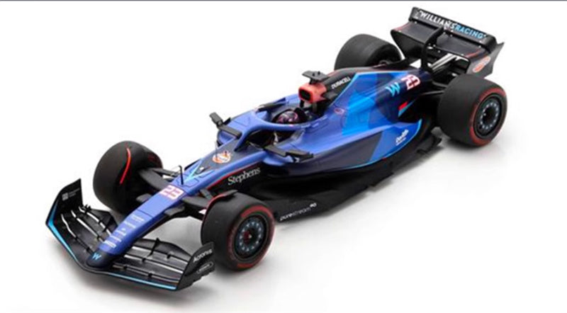 Spark Williams FW45 Racing 10th Place GP Bahrain 2023 #23 Albon 1:18 Resin car