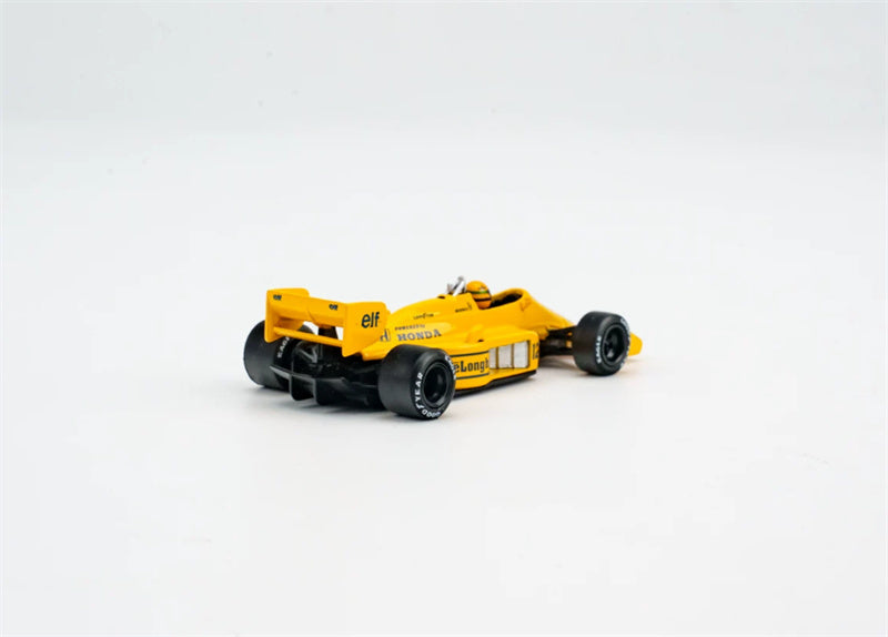1:64 Lotus 99T #12 Monaco Grand Prix Winner Ayrton 1987 Yellow MINIGT DIECAST Model