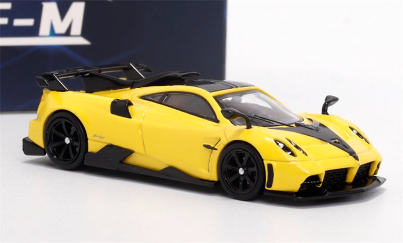 XF MODEL Pagani Imola supercar Yellow 1:64 Car Pre-built Model view5