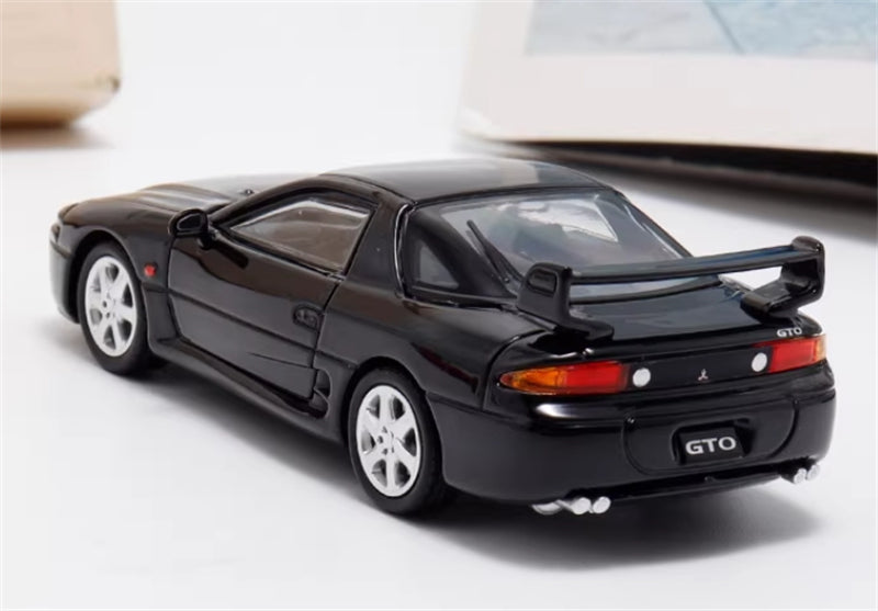 GAGHI MODELS Mitsubishi 3000GT GTO 1998 Black 1:64 Car Pre-built Model