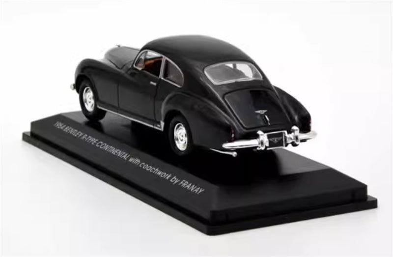 Road Signature 1954 Bentley R-TYPE Continental with Coachwork by Franay black 1:43 Car Pre-built Model view2