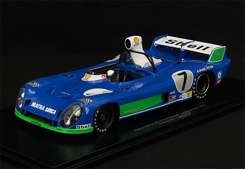 1:18 Matra MS670B 1974 Spark Le Mans Resin Car Model view1