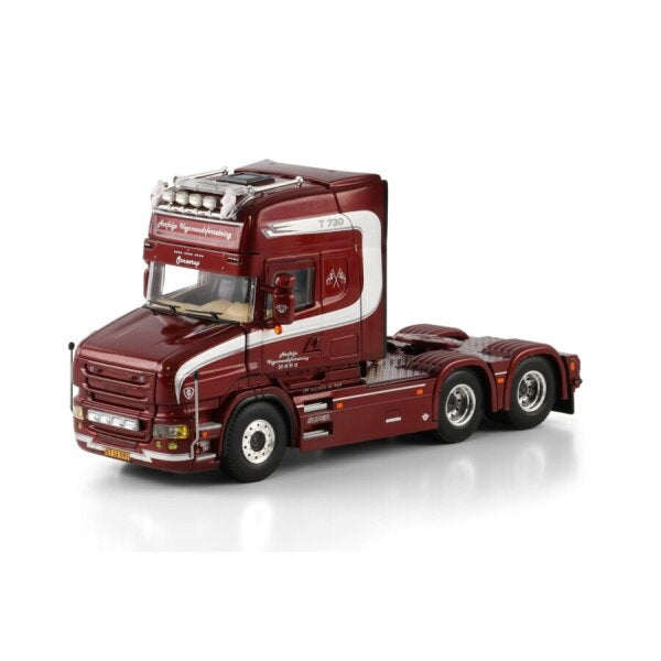 1:50 SCANIA HERFOLGE T6 TORPEDO TOPLINE 6X2 WSI  Red DIECAST Model