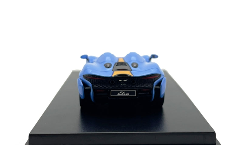 LCD-MODELS McLaren ELVA Blue Orange Gulf Open Top Super Car 1:64 car Pre-built Model view6