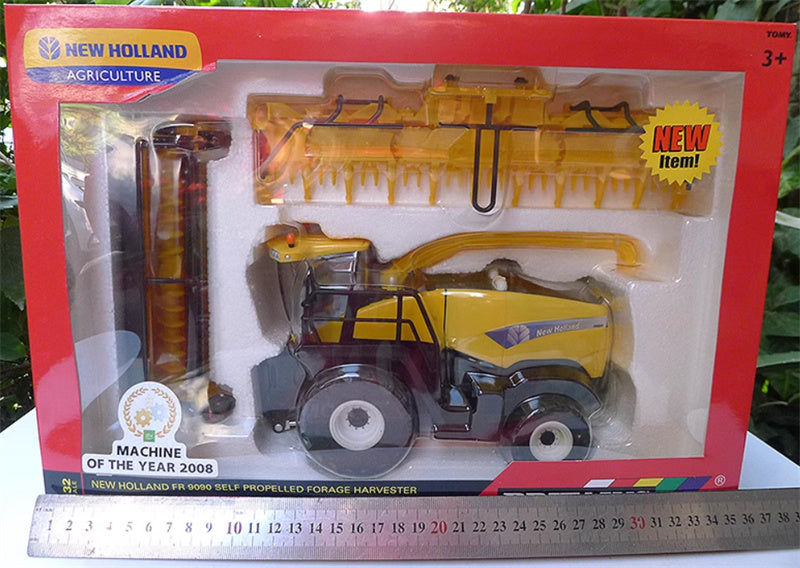 ERTL New Holland FR 9090 Self Propelled Forage Harvester Yellow 1:32 Truck Pre-built Model
