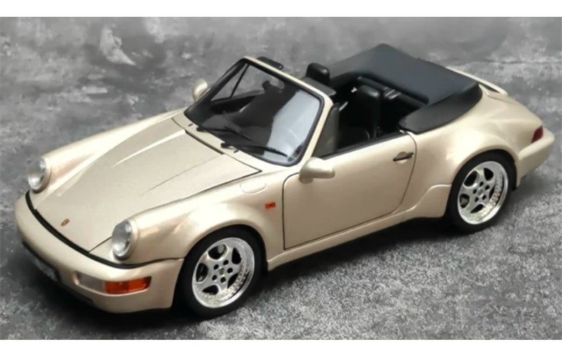 1:18 Porsche 911 Carrera 2 Turbo 1992 Champagne Gold NOREV convertible version DIECAST Model