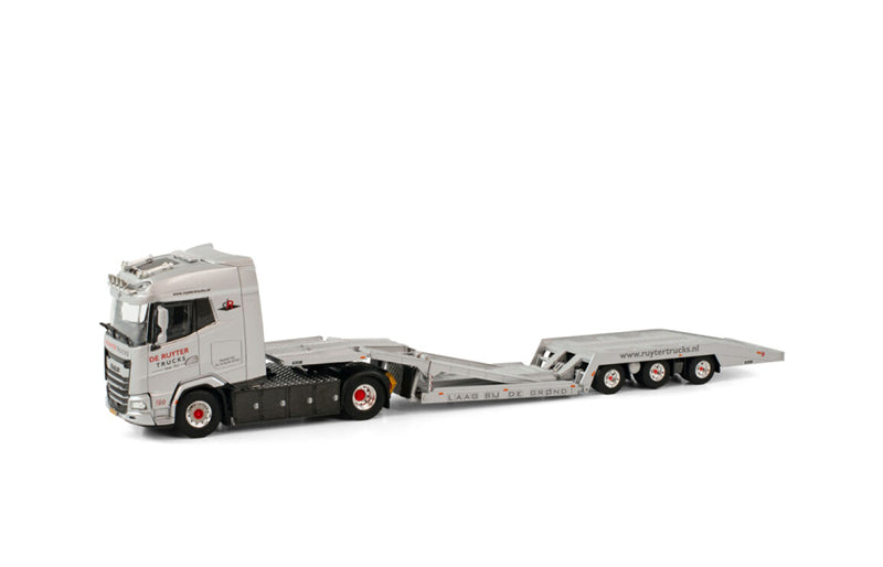 WSI DAF XG 4X2 TRUCK TRANSPORTER - 3 AXLE De Ruyter Trucks 1:50 Truck Pre-built Model