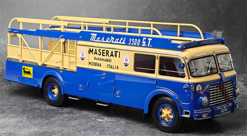 CMC Maserati Race Transporter Fiat 642 RN2 Bartoletti Automobili
Fiat 642 RN2 Bartoletti1957 Limited Edition 1:18 Truck Pre-built Model view8