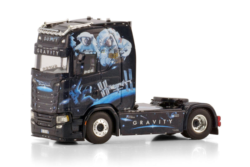 WSI SCANIA S HIGHLINE CS20H 4X2 Dupuy GRAVITY 1:50 Truck Pre-built Model