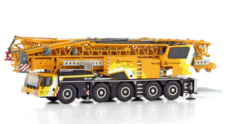 WSI  LIEBHERR MK140-5.1 Crane SCHMIDBAUER 1:50 Truck Pre-built Model