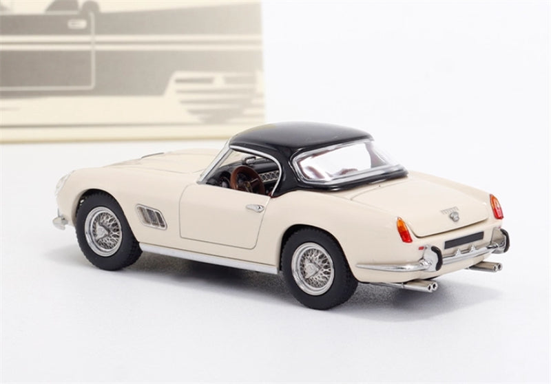 GFCC 1960 SWB Ferrari 250GT California Convertible Beige white Limited Edition 499PCS ONLY LHD 1:64 car Pre-built Model view4