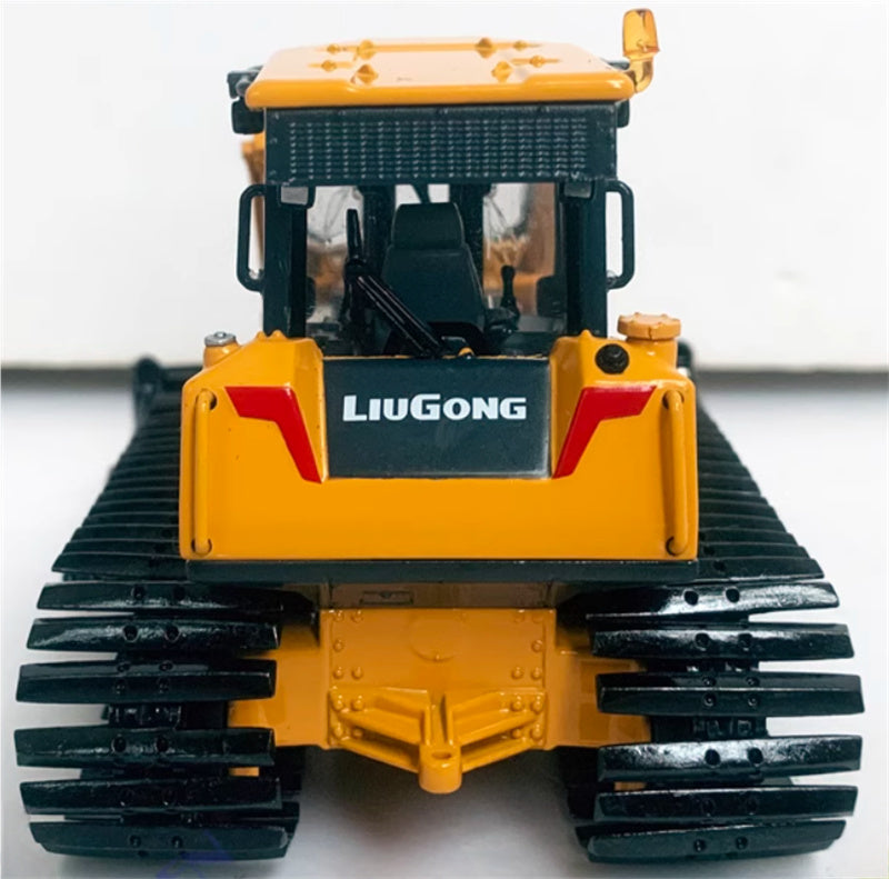 LIUGONG LD20DL Wetland Bulldozer Original yellow coating 1:50 Truck Pre-built Model