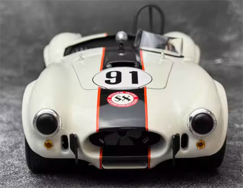1:18 Shelby Cobra 427 S/C  #91 White  KYOSHO  DIECAST Car Model