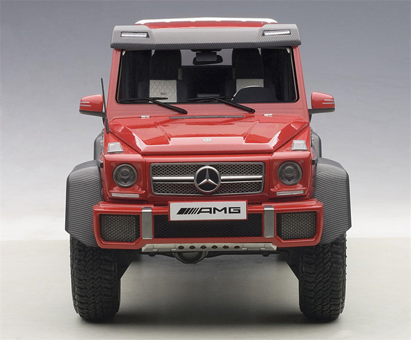 AUTOART MERCEDES BENZ G-CLASS G63 AMG 6X6 2013 Red 1/18 car Pre-a Model