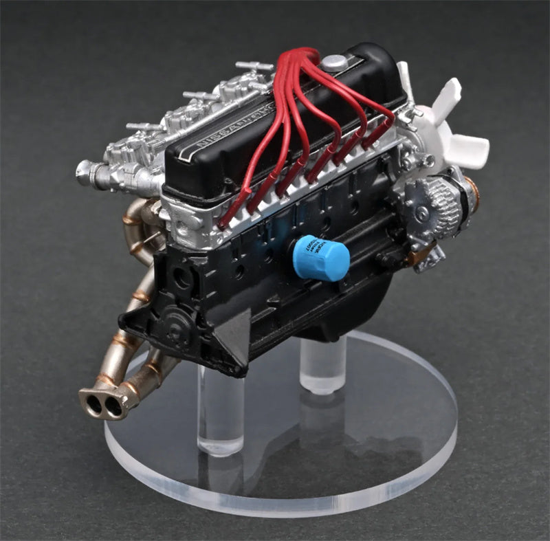 IGNITION MODEL Nissan Bluebird U 2000GTX G61 White 1:18 Car Pre-built Model view4