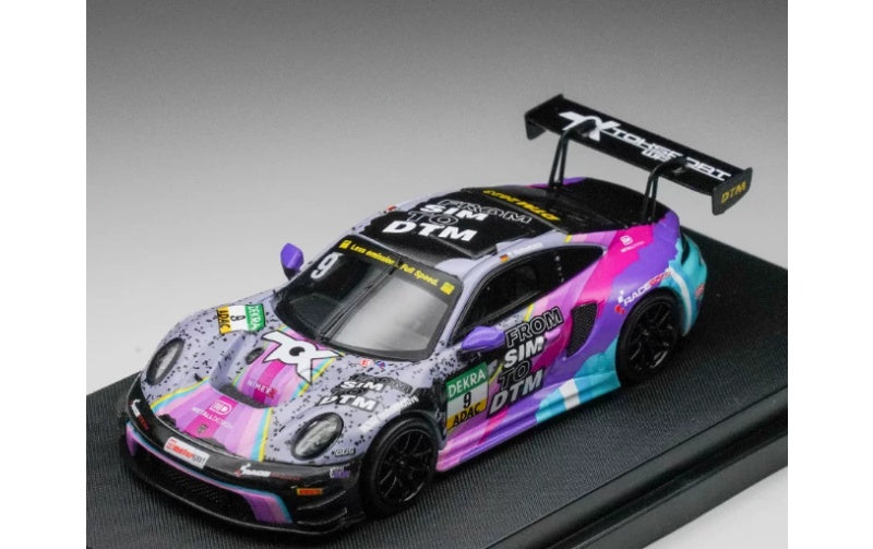 1:64 Porsche 911 GT3 R   STAR RACE DTM #9  DIECAST Model