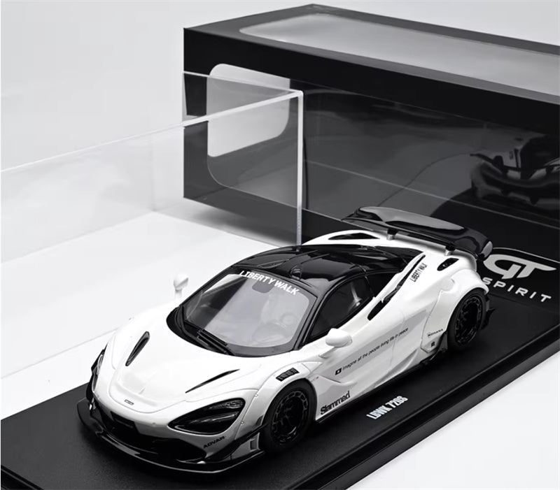 1:18 McLaren 720S LBWK Coupe  White  GT SPIRIT w/ display box Limited Edition Resin Car Model