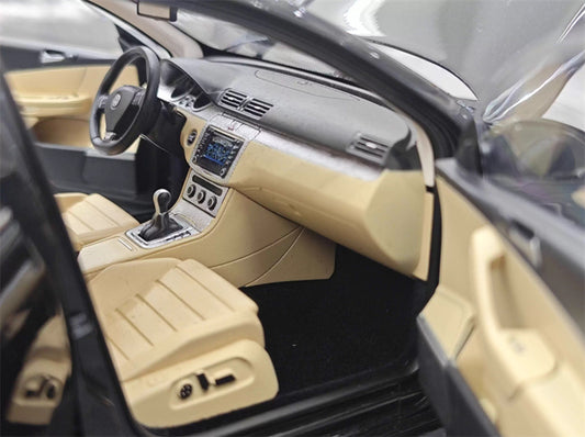 NZG Volkswagen VW Passat Estate R36 Classic ceramic jar Car Pearl black with pedal Limited Edition 199PCS ONLY 1:18 Car Pre-built Model view2