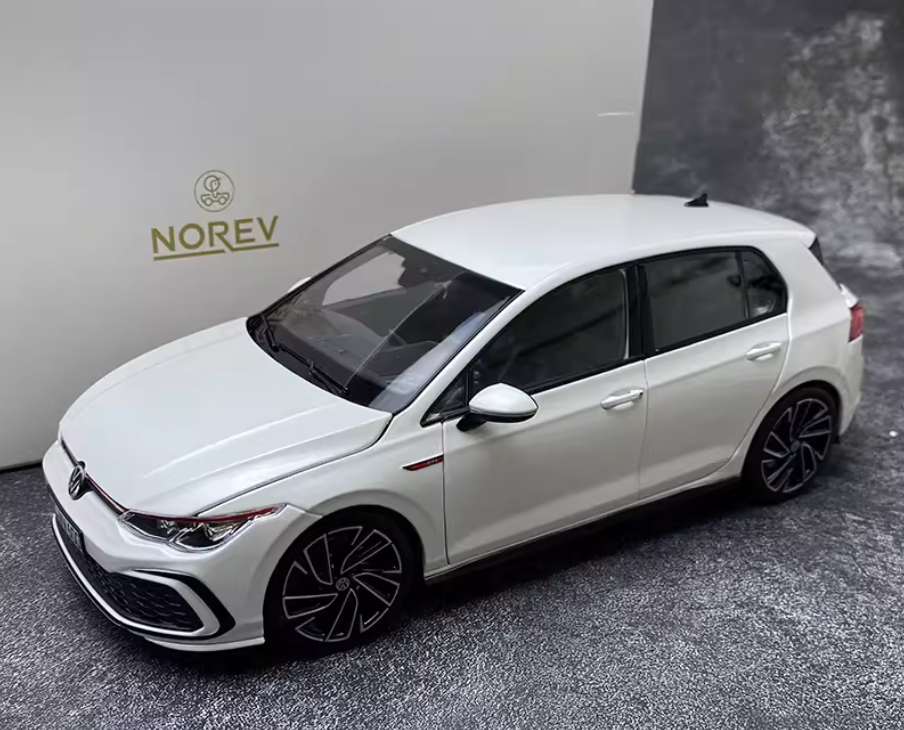 1:18 Volkswagen Golf GTI 2020 white  NOREV 8th generation DIECAST car Model