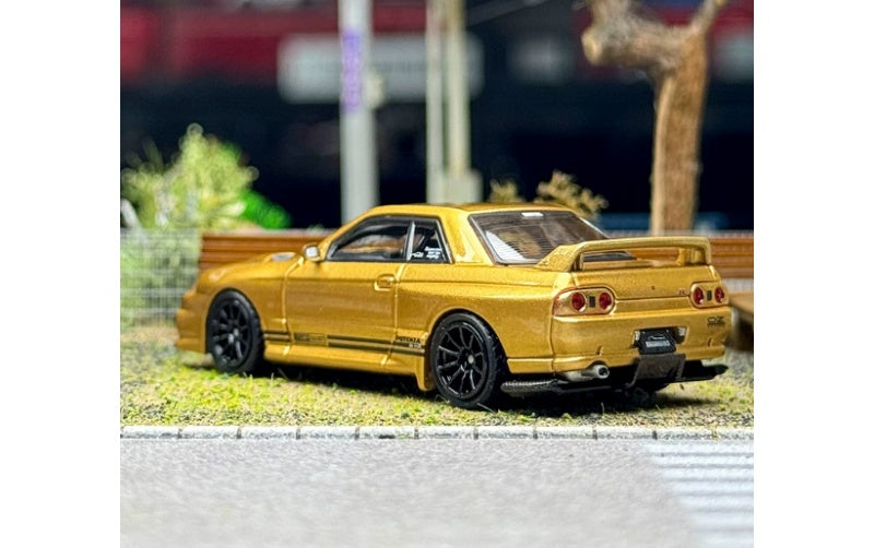 1:64 Nissan BNR32 GT-R 650R Gold INNO64 DIECAST Car Model